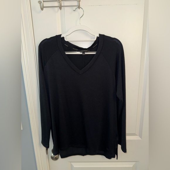 Banana Republic Tops - NWOT Banana Republic Black V-Neck Sweater